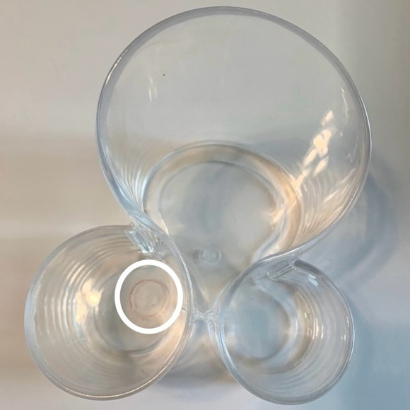 Clear Acrylic 3 Compartment Multipurpose Cosmetic Countertop Organizer, [Clear] - Picture 6 of 6